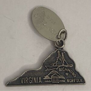 VINTAGE STERLING RICHMOND NORFOLK VIRGINIA CHARM